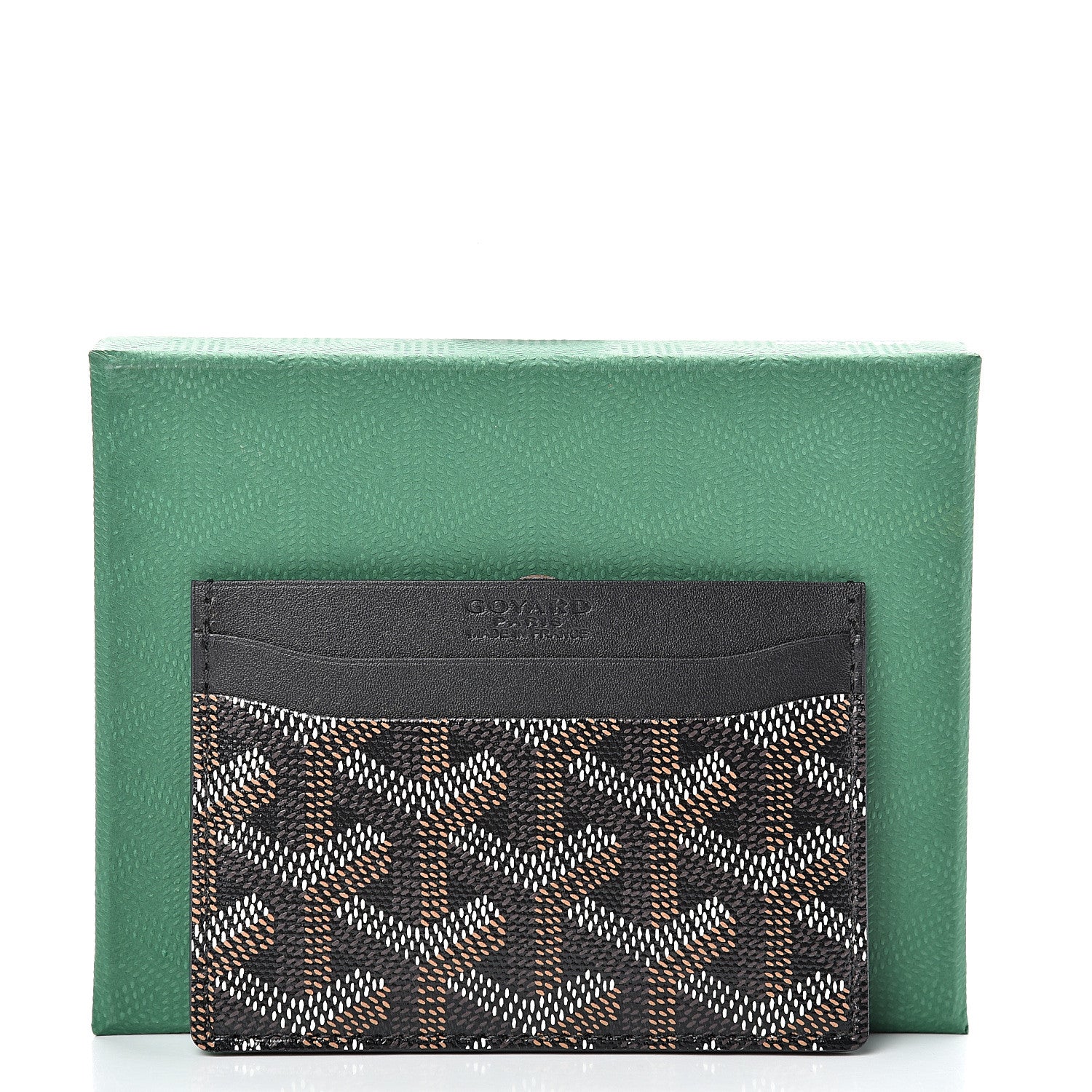 Goyard Goyardine Saint Sulpice Card Holder Black 6 of 6