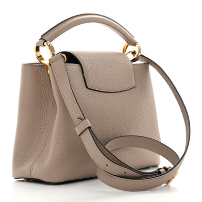 Louis Vuitton Taurillon Capucines BB Galet 2 of 12