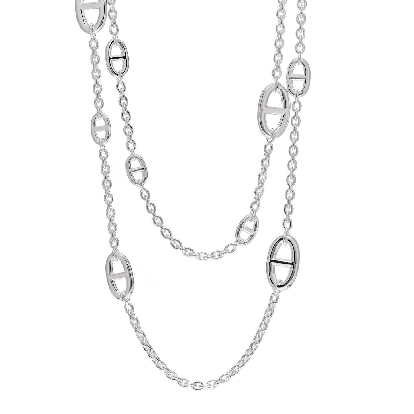 Sterling Silver Farandole Necklace 120