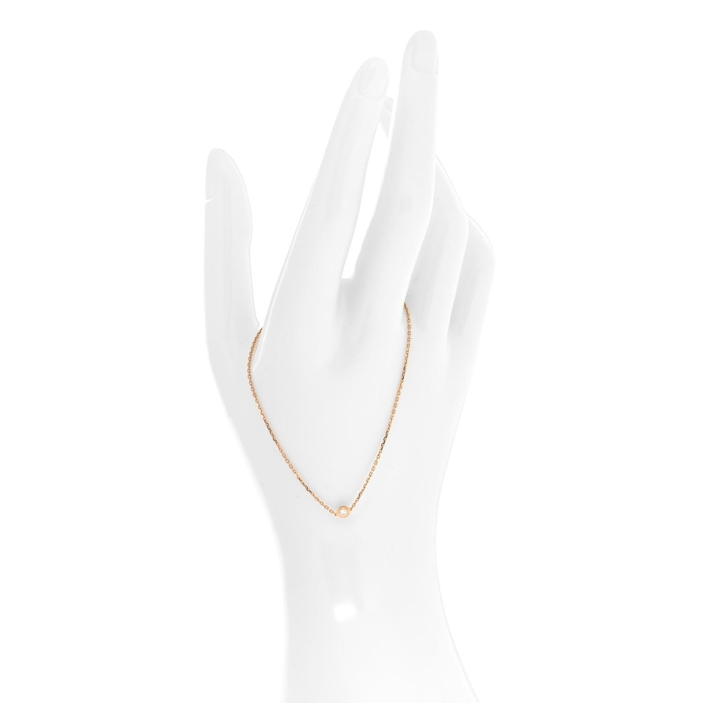 18K Pink Gold Diamond XS D'Amour Bracelet
