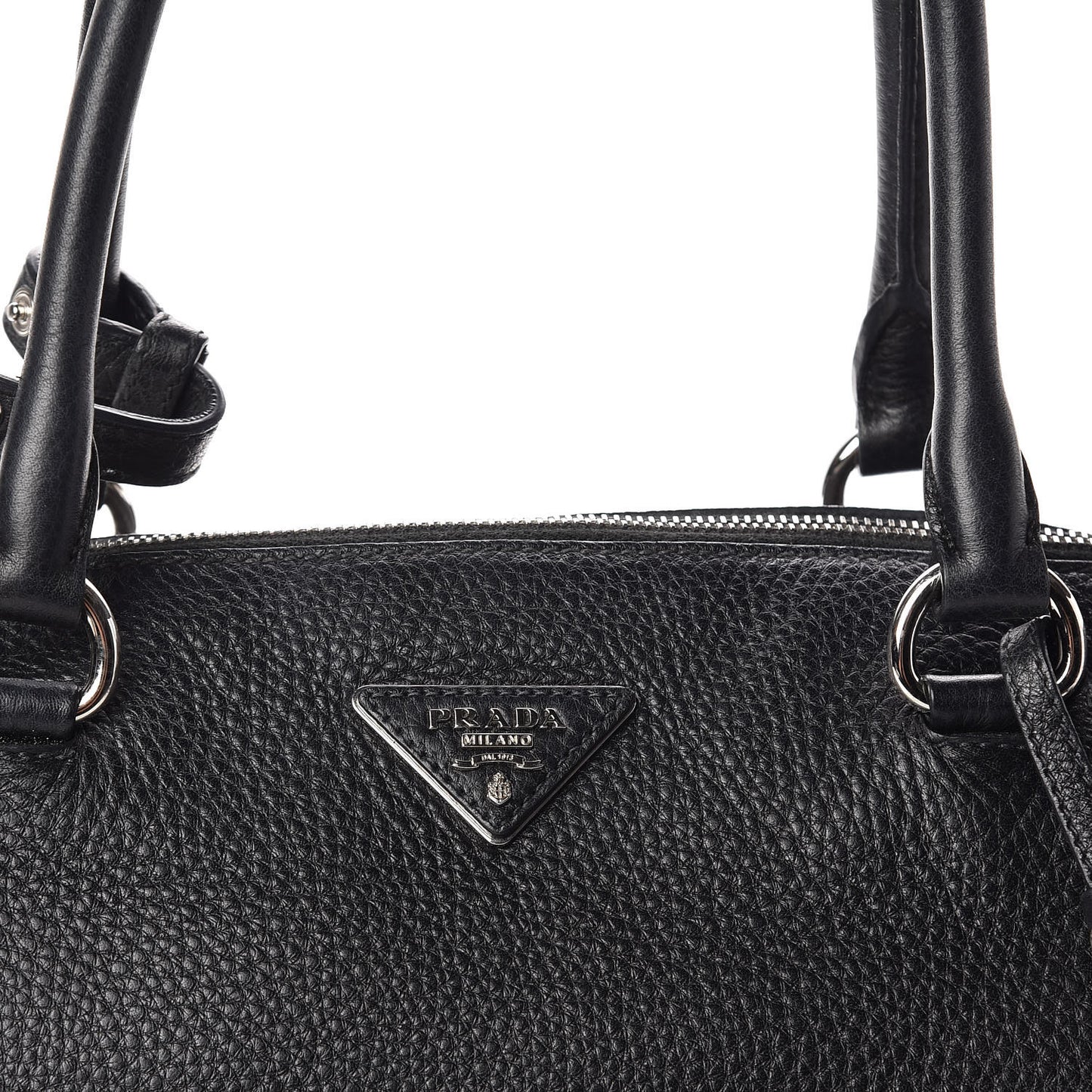 Vitello Daino Tote Black