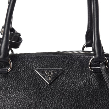 Prada Vitello Daino Tote Black 10 of 10