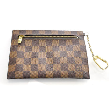 Louis Vuitton Damier Ebene Large Key Cles Coin Purse 1 of 5