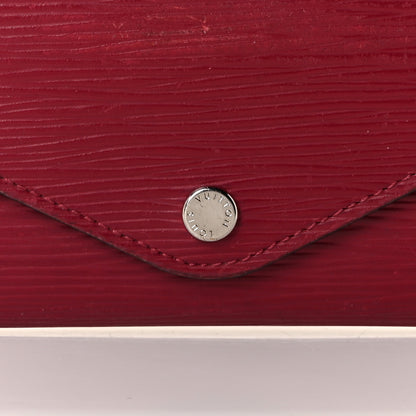 Louis Vuitton Epi Josephine Wallet Fuchsia 9 of 15