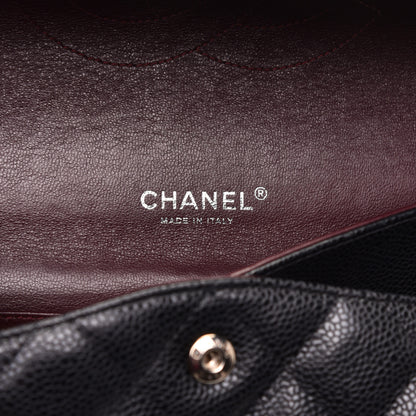 Chanel Caviar Quilted Maxi Double Flap Black 7 of 12