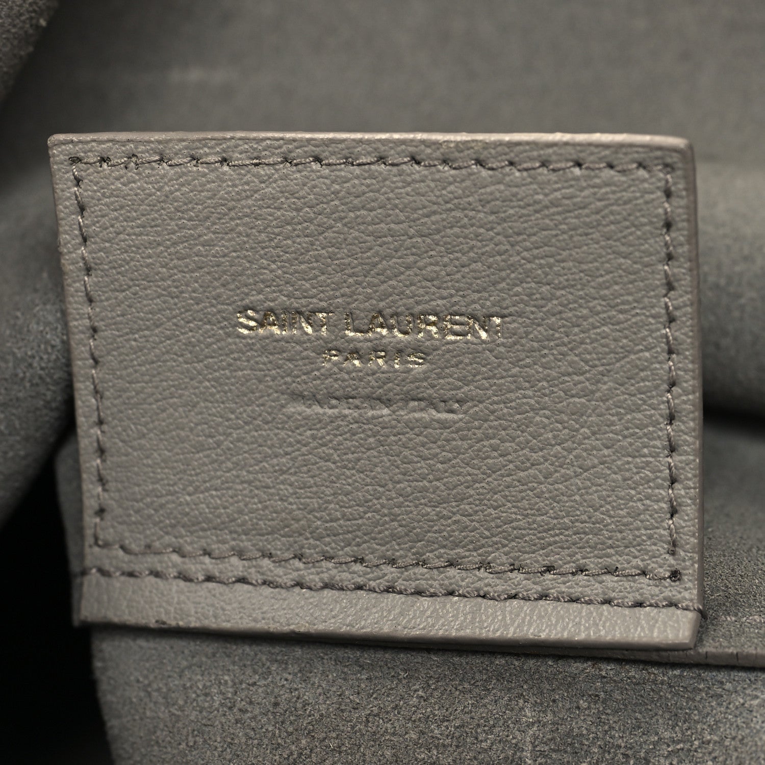 Saint Laurent Calfskin Toy Shopping Tote Olive 8 of 16