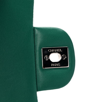 Chanel Lambskin Quilted Mini Square Flap Green 7 of 13