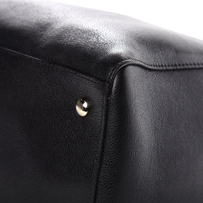 Versace Vitello Medusa Short Handle Tote Black 10 of 14