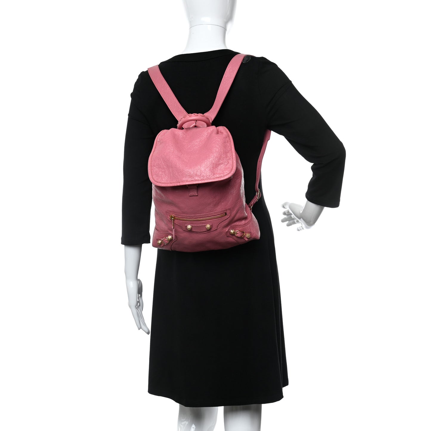 Agneau Giant 12 Gold Hardware S Traveler Backpack Rose Hortensia