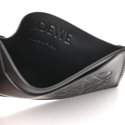 Loewe Calfskin Embossed Puzzle Crossbody Card Holder Black 5 of 7