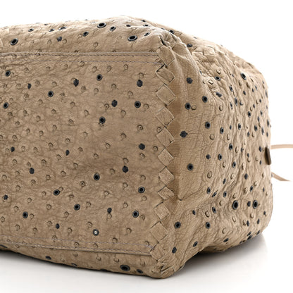 Bottega Veneta Ostrich Grommet Montaigne Beige 11 of 18
