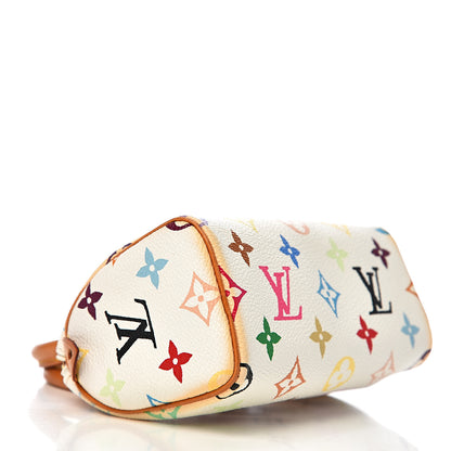 Louis Vuitton Monogram Multicolor Mini Sac HL Speedy White 3 of 11