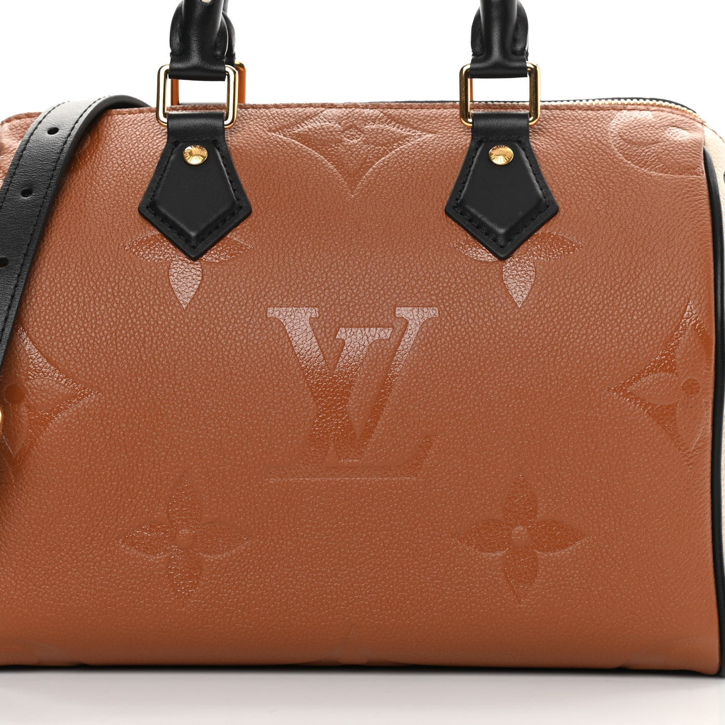 Empreinte Monogram Giant Wild At Heart Speedy Bandouliere 25 Caramel