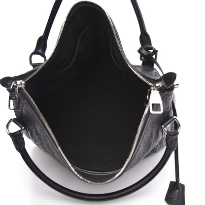 Louis Vuitton Monogram Lambskin Antheia Ixia MM Black 5 of 14