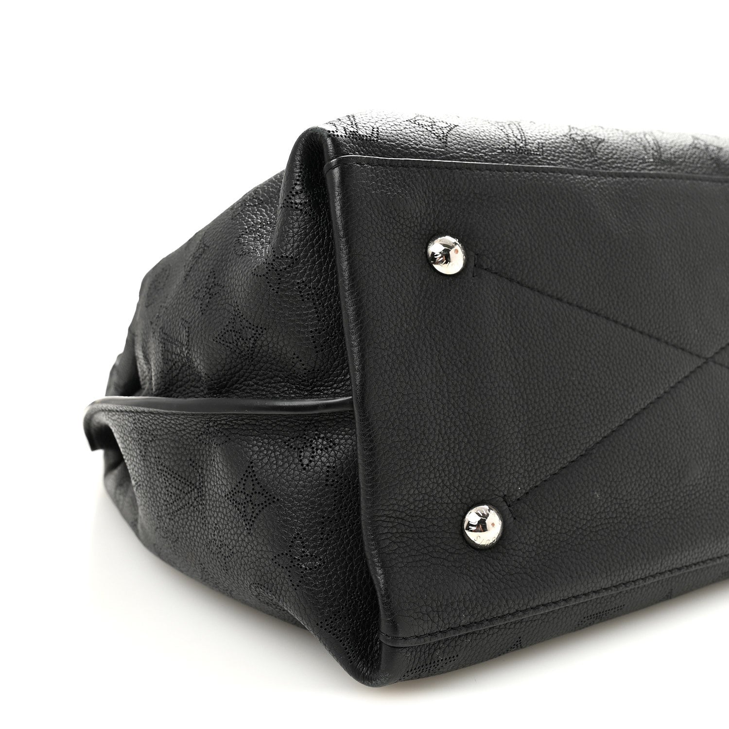 Louis Vuitton Mahina Carmel Hobo Black 8 of 9