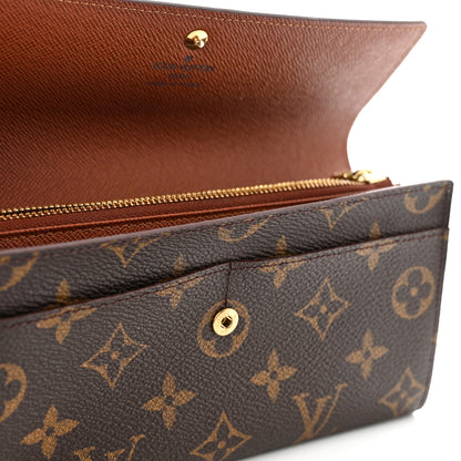 Louis Vuitton Monogram Sarah Wallet 7 of 10