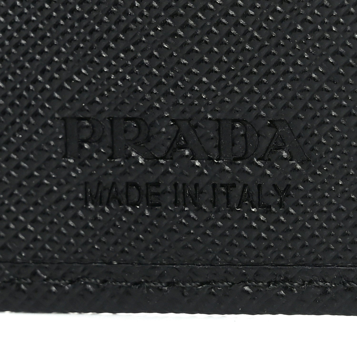 Prada Saffiano Passport Holder Black 6 of 6