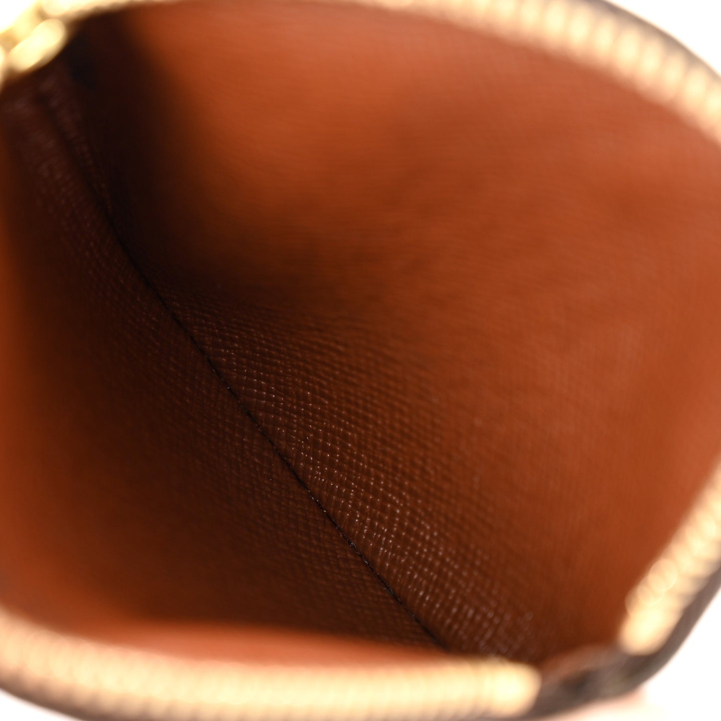 Monogram Round Coin Purse