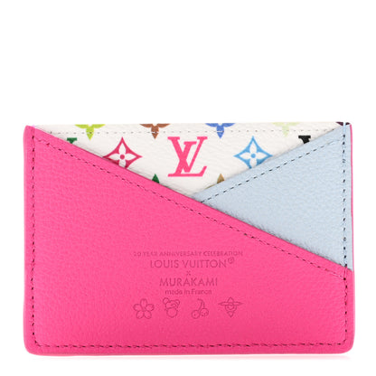 Louis Vuitton LV X TM Monogram Multicolor Criss-Cross Card Holder Kawaii Pink 1 of 7