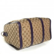 Gucci Monogram Medium Joy Boston Purple 4 of 18
