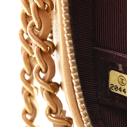 Chanel Metallic Lambskin Mini Coco Boy Camera Case Gold 8 of 12