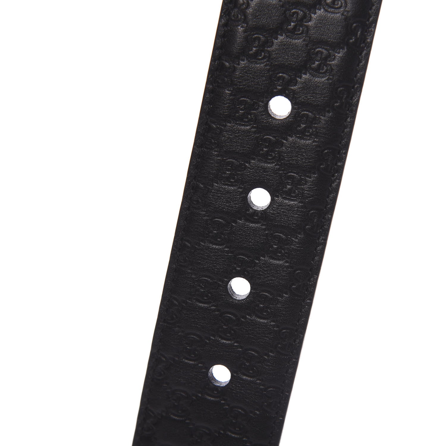 Gucci Soft Microguccissima 40mm Belt 85 34 Black 6 of 6