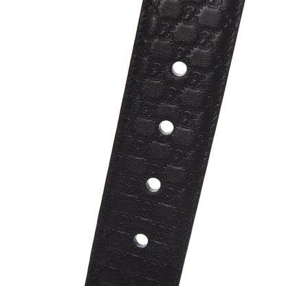Gucci Soft Microguccissima 40mm Belt 85 34 Black 6 of 6