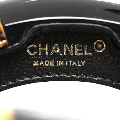 Chanel Resin Crystal Rescue Wheel Minaudière Black 6 of 10