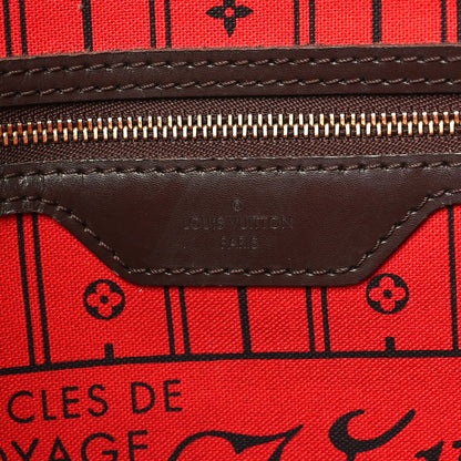 Louis Vuitton Damier Ebene Neverfull MM 6 of 14