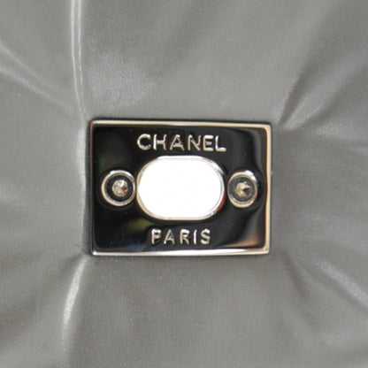 Chanel Nylon Quilted Tweed on Stitch Flap Gray 11 of 12