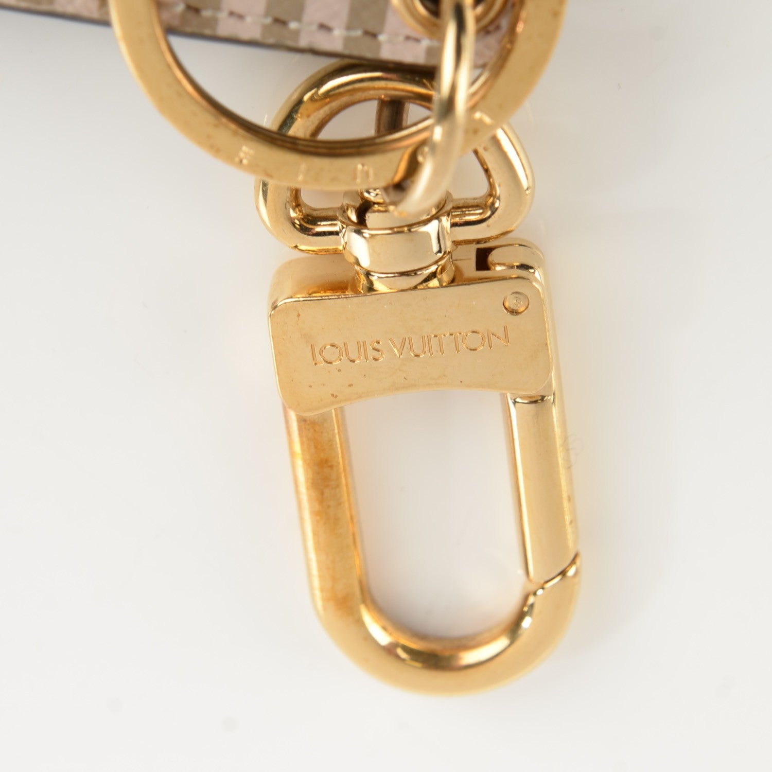 Louis Vuitton Damier Ebene Illustre Trunk Key Holder Beige 4 of 7