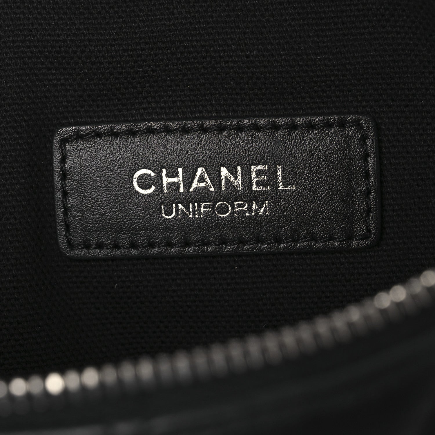 Chanel Calfskin Quilted Waist Belt Bag Black 6 of 11