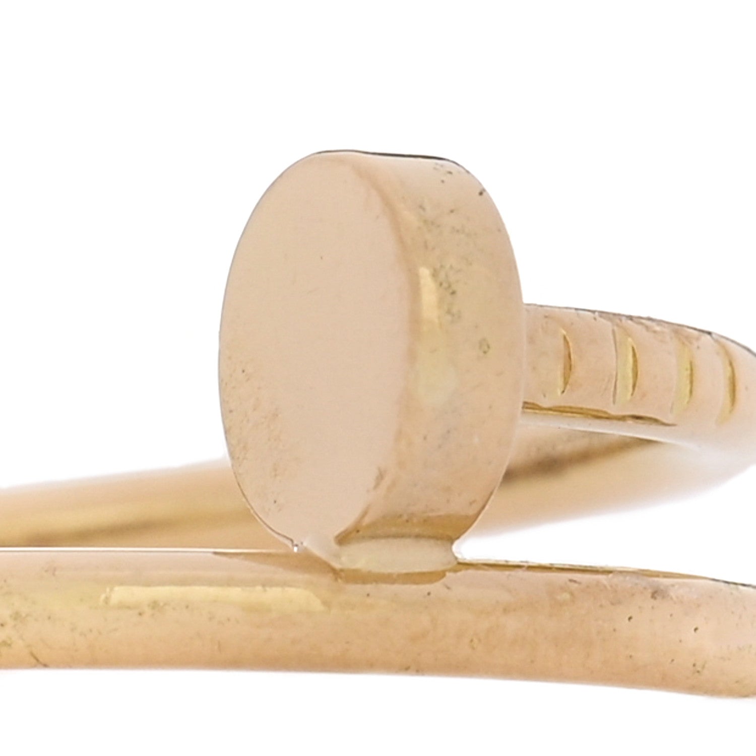 Cartier 18K Yellow Gold Small Juste Un Clou Ring 52 6 4 of 6