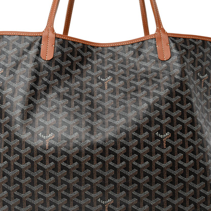 Goyard Goyardine Saint Louis GM Black Gold 9 of 11