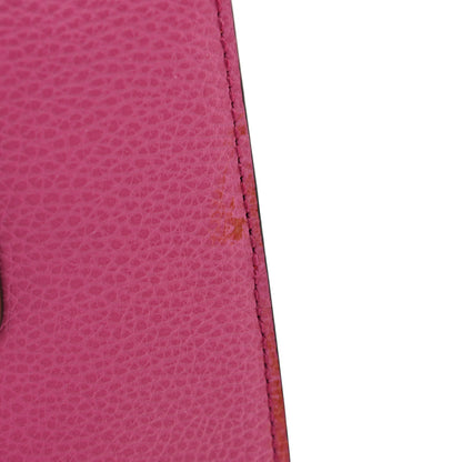 Gucci Dollar Calfskin Medium Soho Top Handle Satchel New Rosette Hibiscus Red 11 of 11
