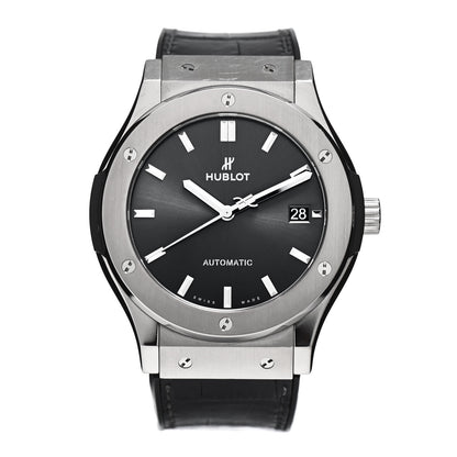 Hublot Titanium Rubber 42mm Classic Fusion Automatic Watch 511.NX.7071.LR　 1 of 5