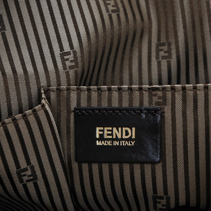 Fendi Calfskin Calf Hair Large Chameleon Tote Brown 6 of 8