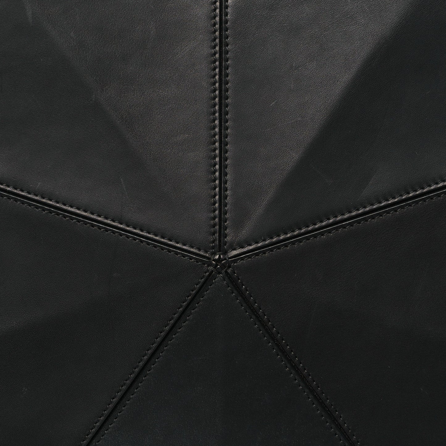 Calfskin Astro Star Shoulder Bag Black