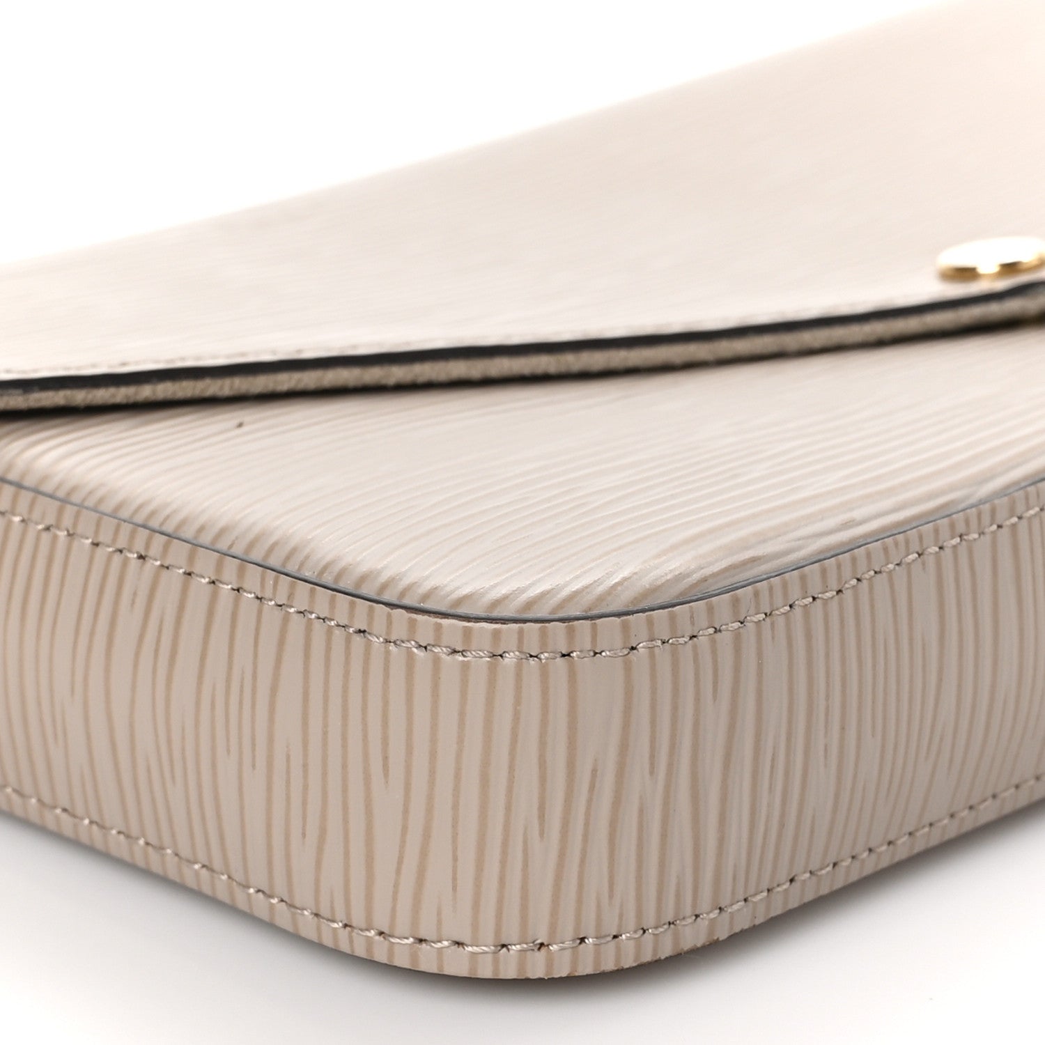 Louis Vuitton Epi Felicie Pochette Chain Wallet Galet 9 of 10