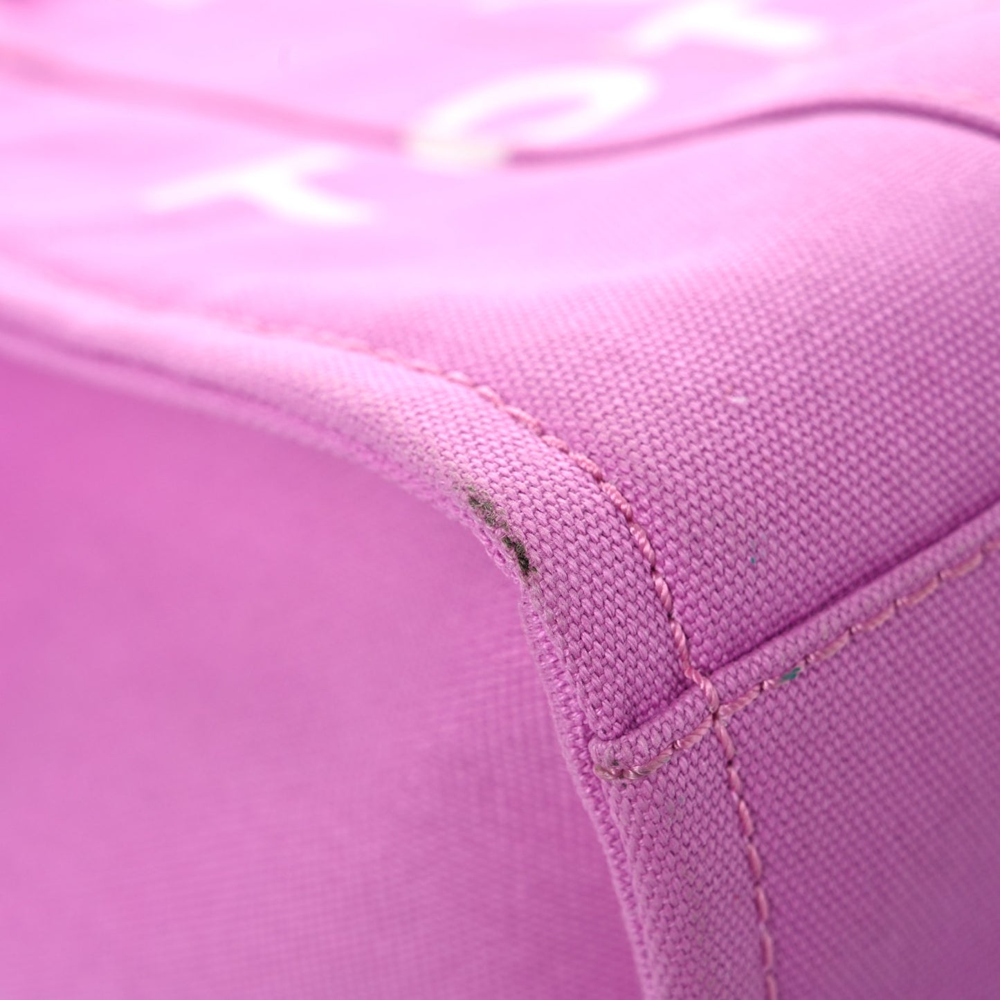 Cotton Canvas Medium The Traveler Tote Bag Pink