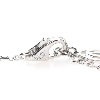 Cartier 18K White Gold Diamond LM D'Amour Pendant Necklace 5 of 5