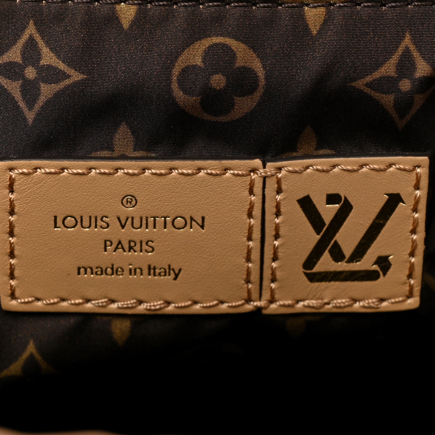 Louis Vuitton Econyl Monogram Pillow Giant Onthego GM Beige 6 of 8