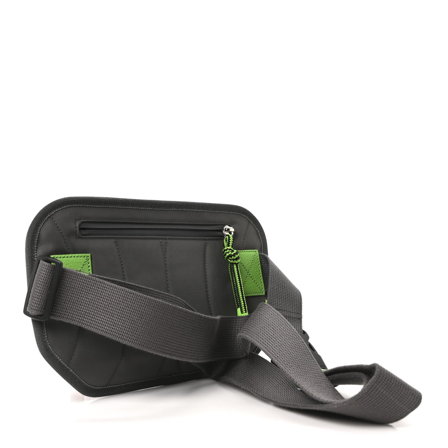 Jersey GG Monogram All Over Sporty Belt Bag Green Grey Multicolor