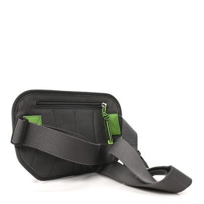 Gucci Jersey GG Monogram All Over Sporty Belt Bag Green Grey Multicolor 3 of 11