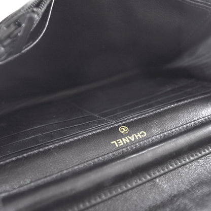 Chanel Caviar Wallet on Chain Black 6 of 9