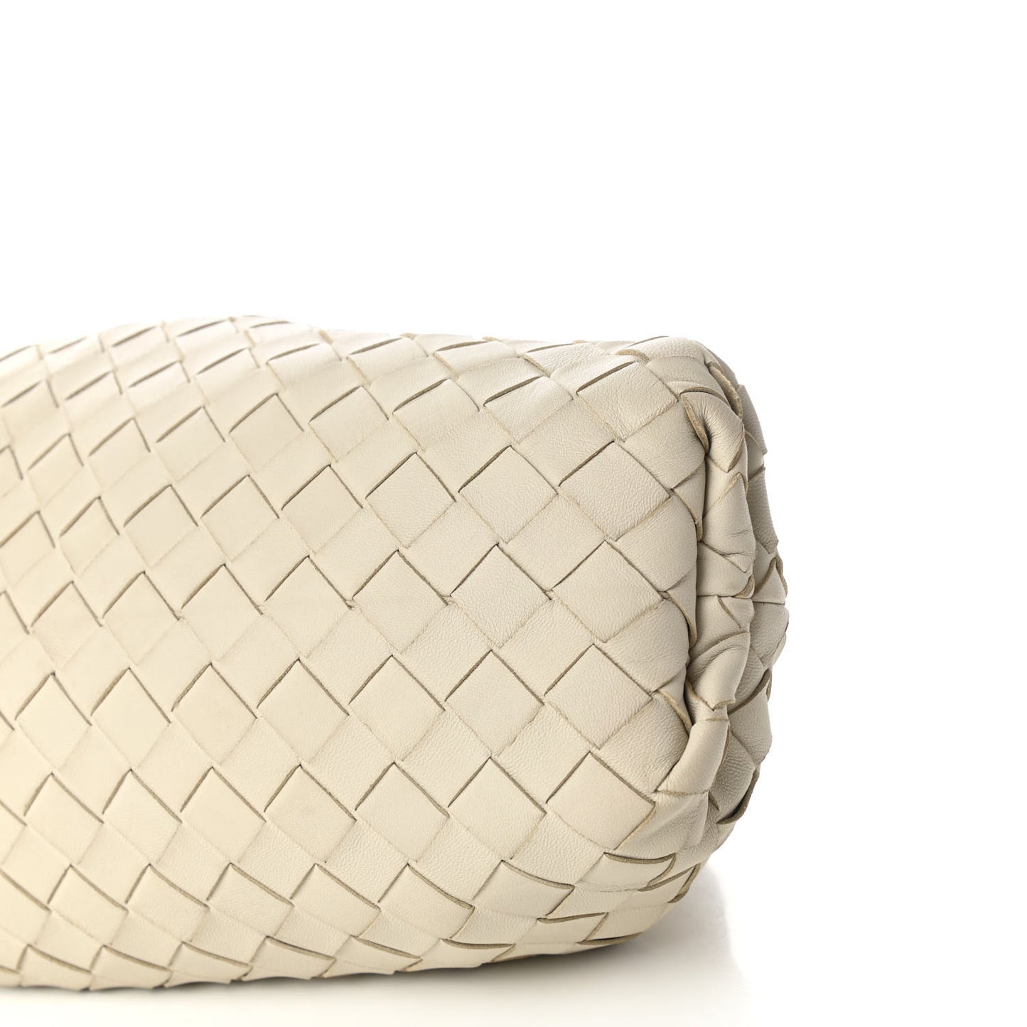 Nappa Maxi Intreccio The Pouch Oversized Clutch Plaster