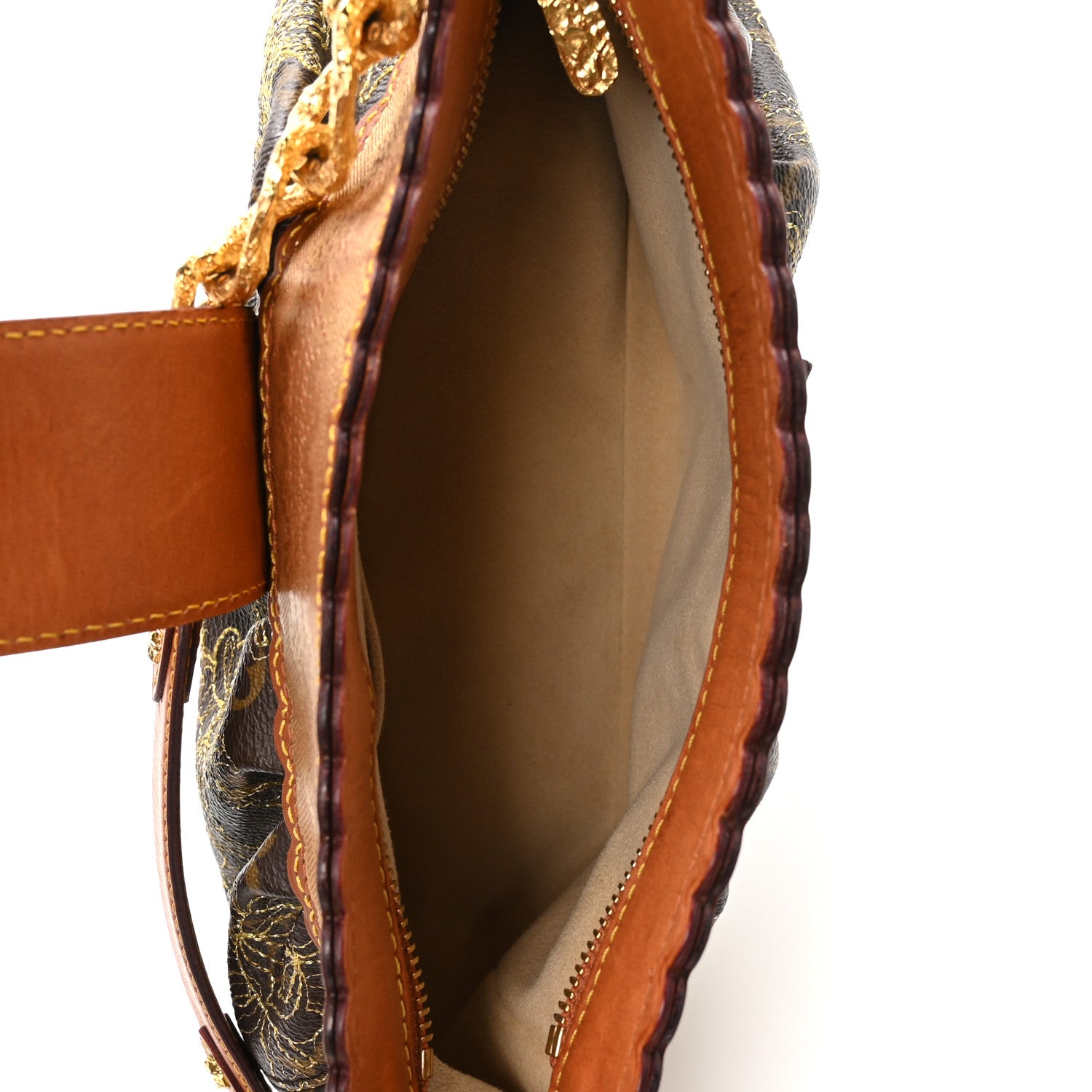 Louis Vuitton Monogram Dentelle Kirsten Gold 5 of 9