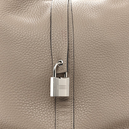 Hermes Taurillon Clemence Picotin Lock TGM Gris Tourterelle 8 of 12