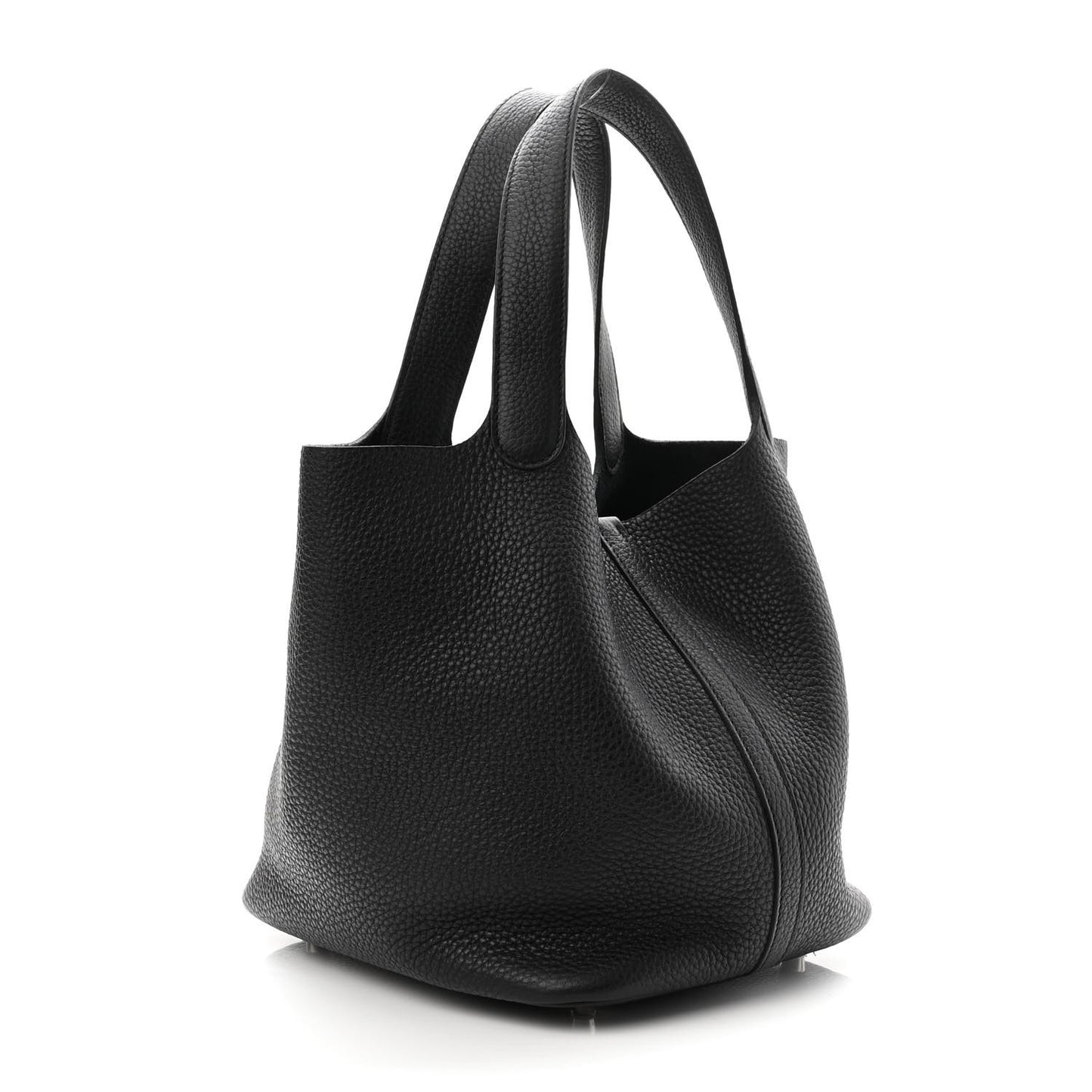Taurillon Clemence Picotin Lock 22 MM Black