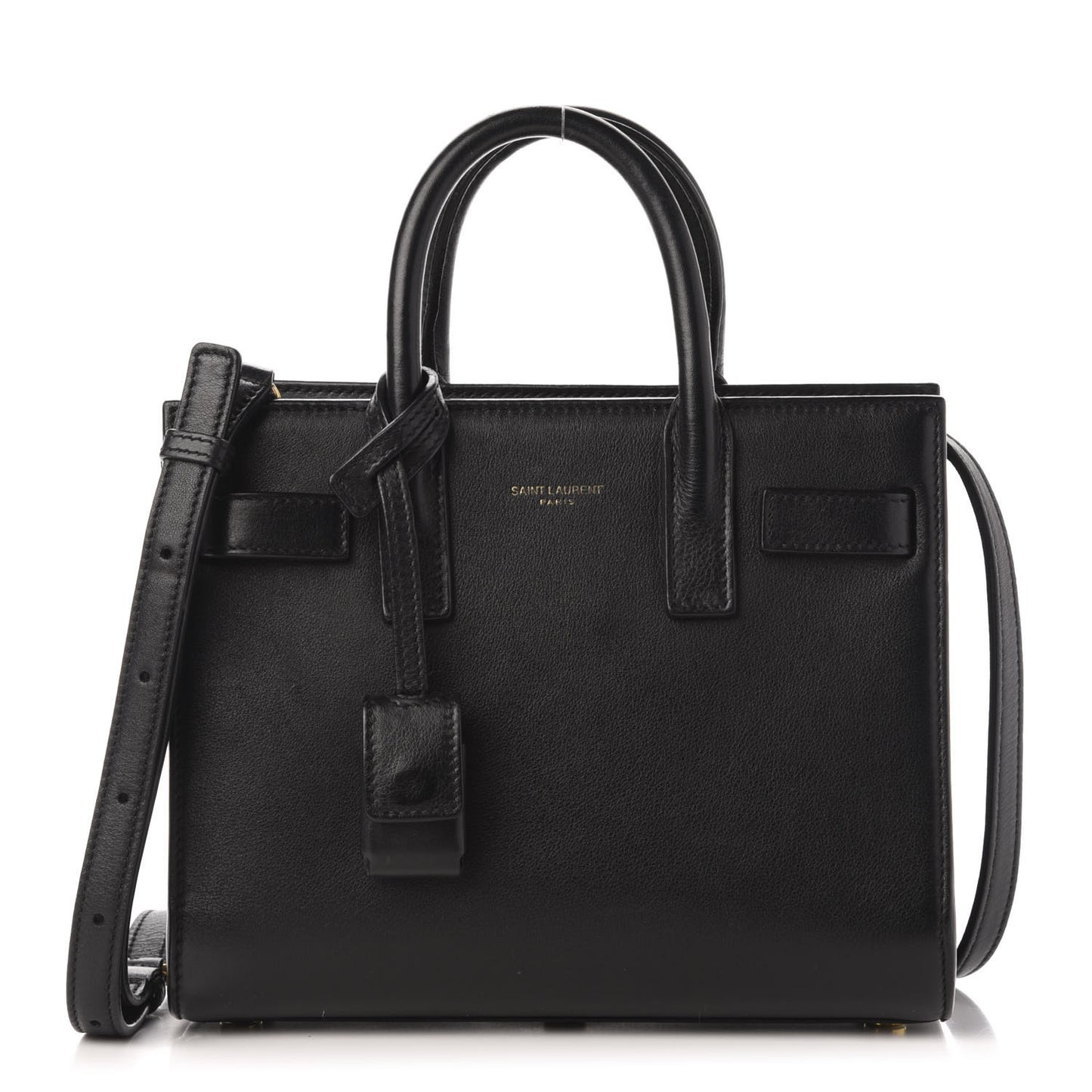 Calfskin Nano Sac de Jour Black